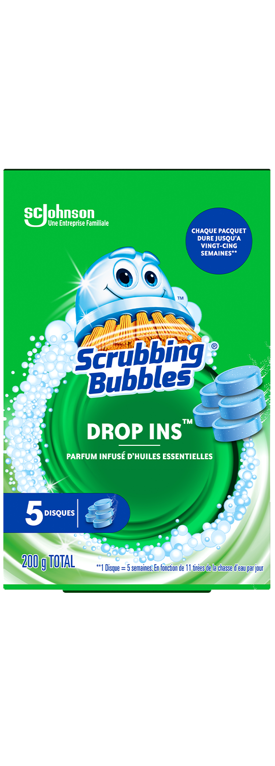 SCRUBBING BUBBLES® Drop-Ins MC