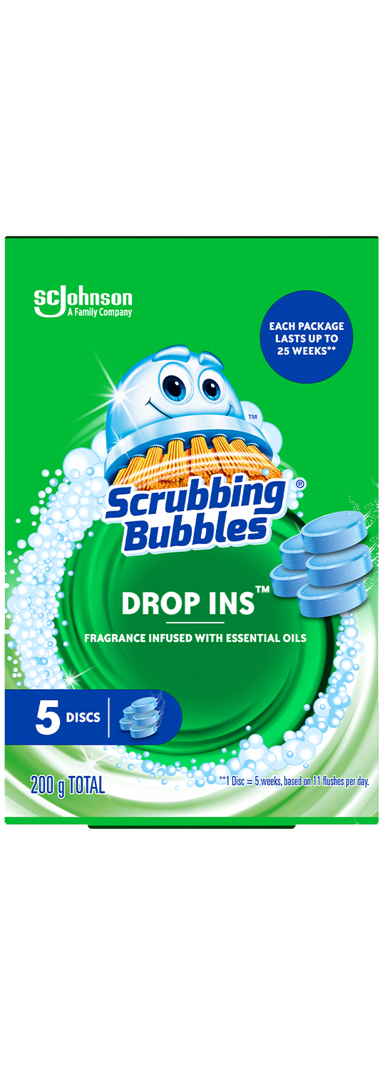 SCRUBBING BUBBLES® Drop-Ins™