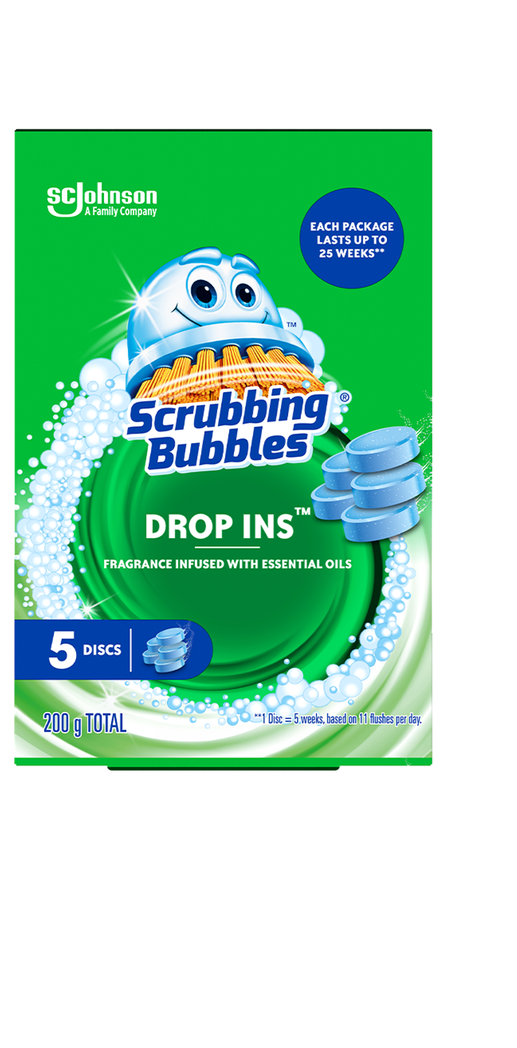 SCRUBBING BUBBLES® Drop-Ins™