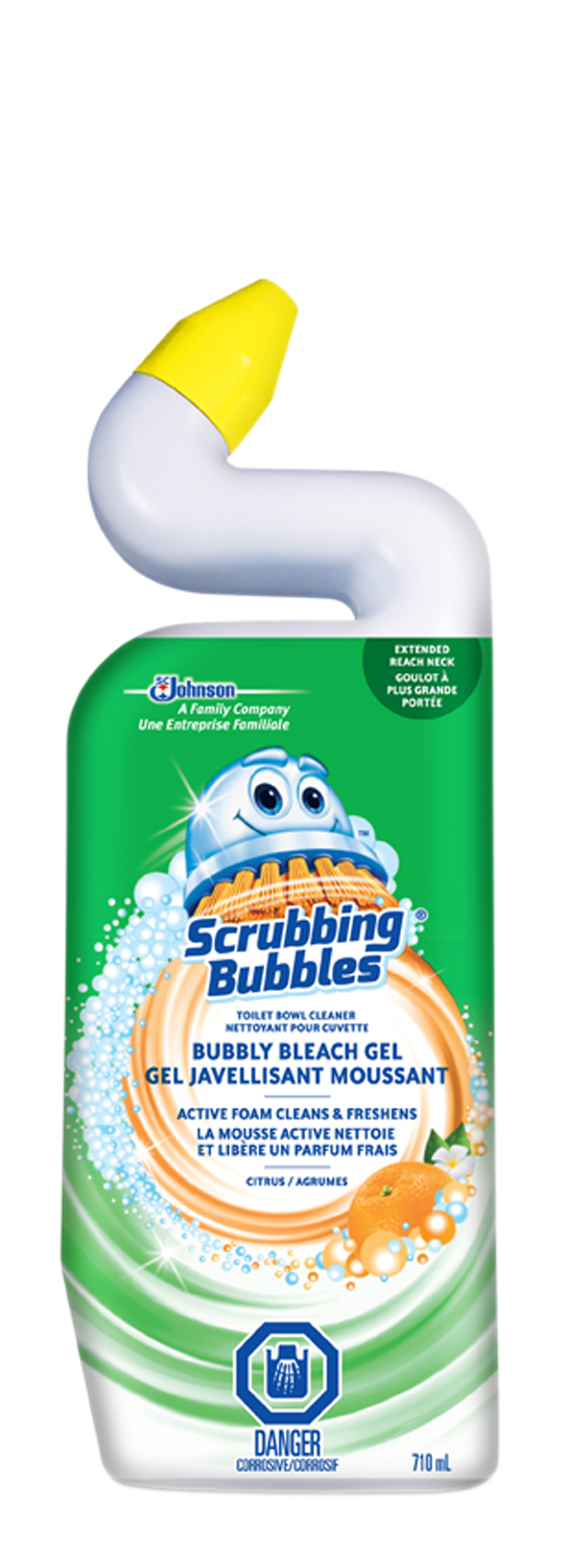 Scrubbing Bubbles Bubbly Bleach Gel Citrus
