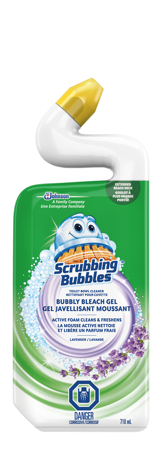 Scrubbing Bubbles Bubbly Bleach Gel Lavender