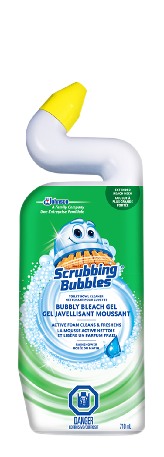Scrubbing Bubbles Bubbly Bleach Gel Rainshower