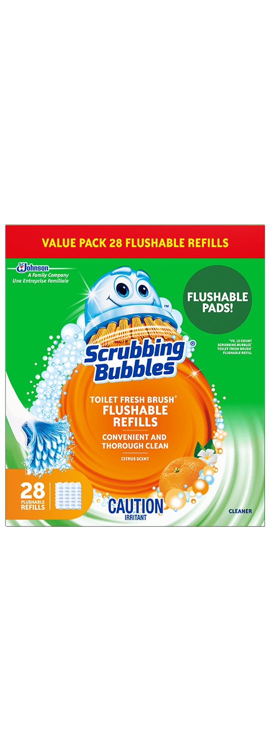 Scrubbing Bubbles Fresh Brush 28ct English