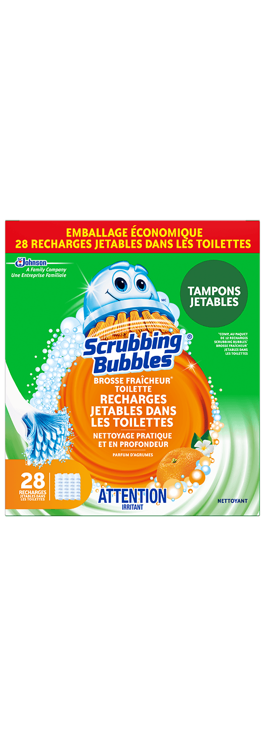 Scrubbing Bubbles Fresh Brush 28ct French